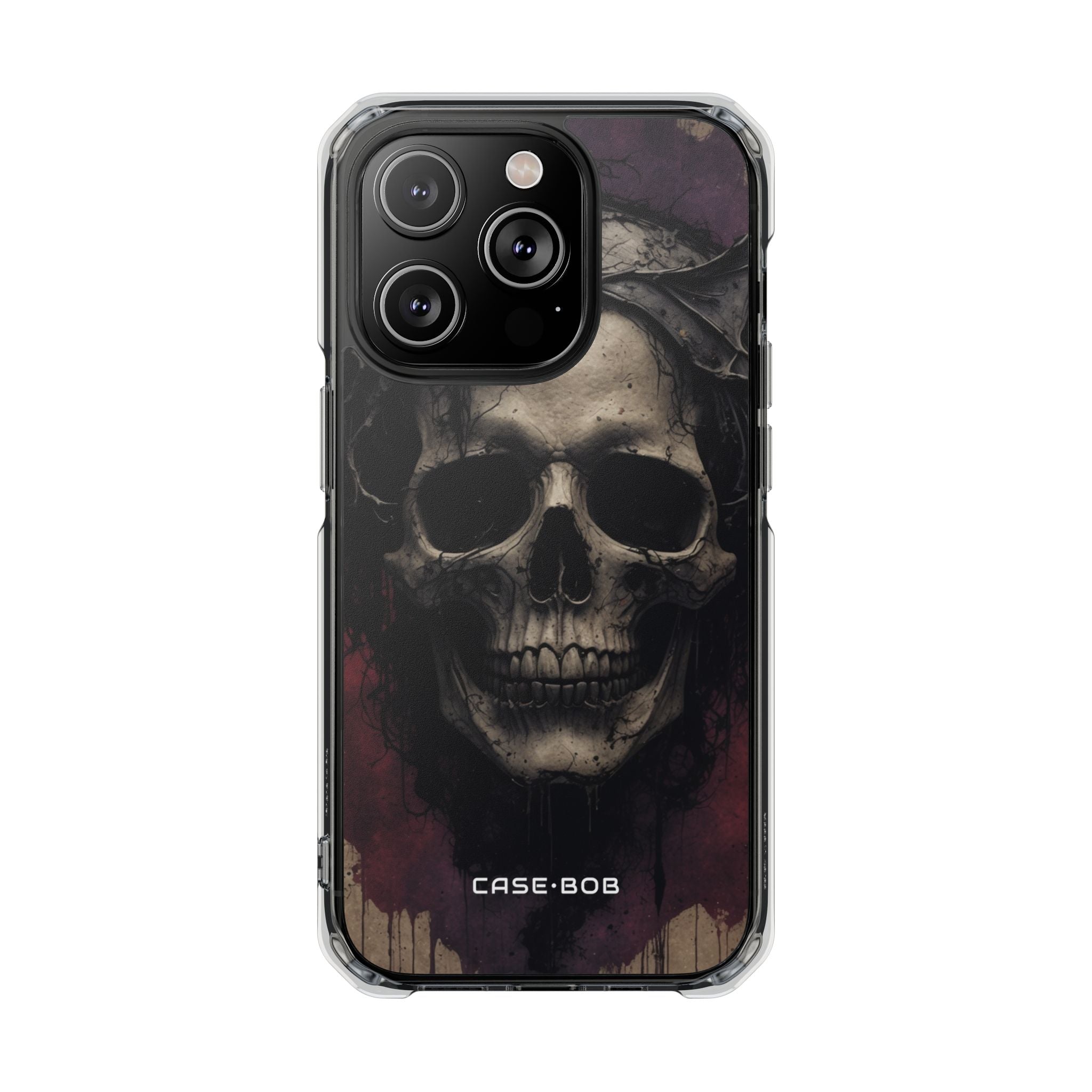 Gothic Skull Crown iPhone 14 Pro Case - Impact