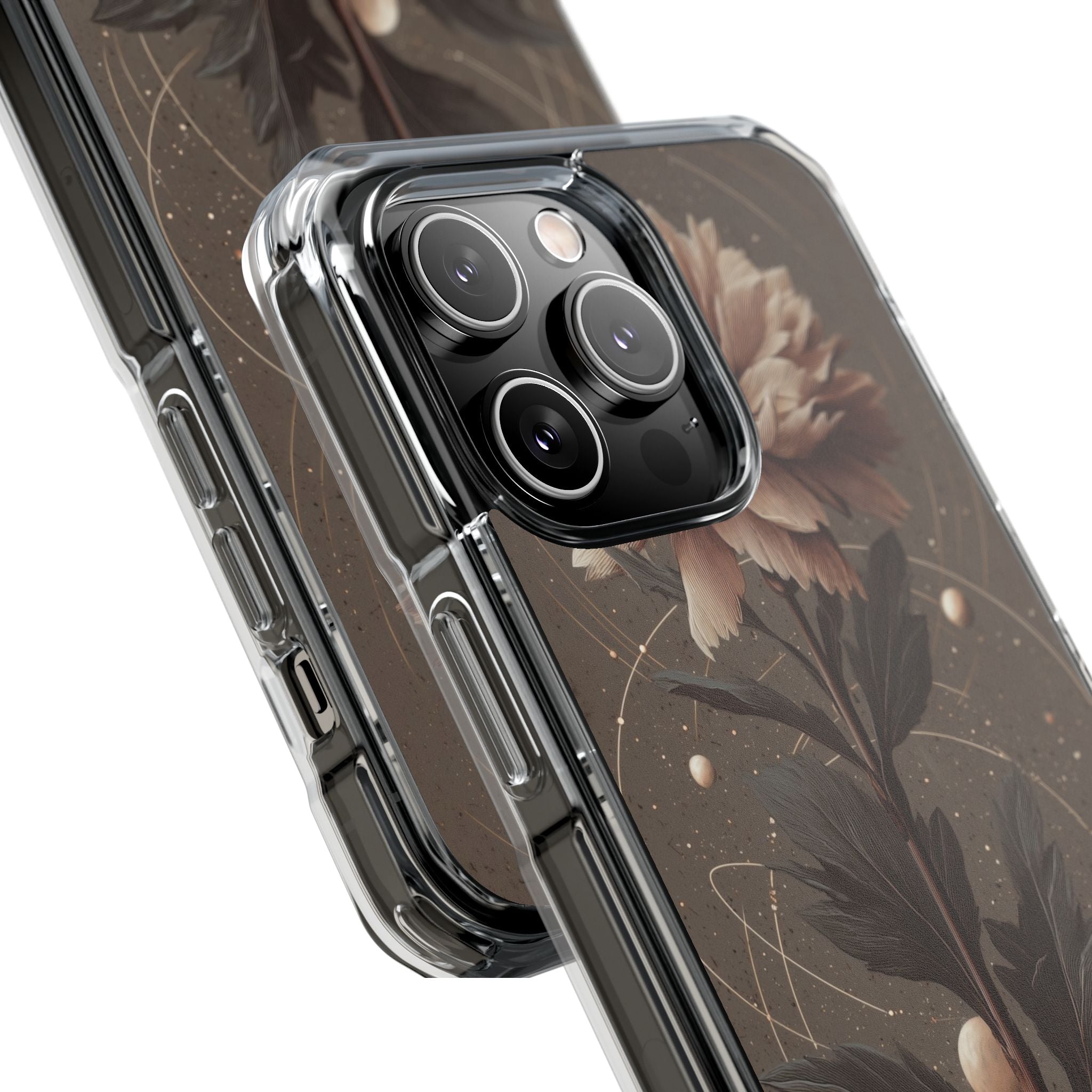 Celestial Flower Embrace iPhone Case - Impact