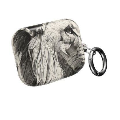 Lion Whisper Gray - AirPods Case