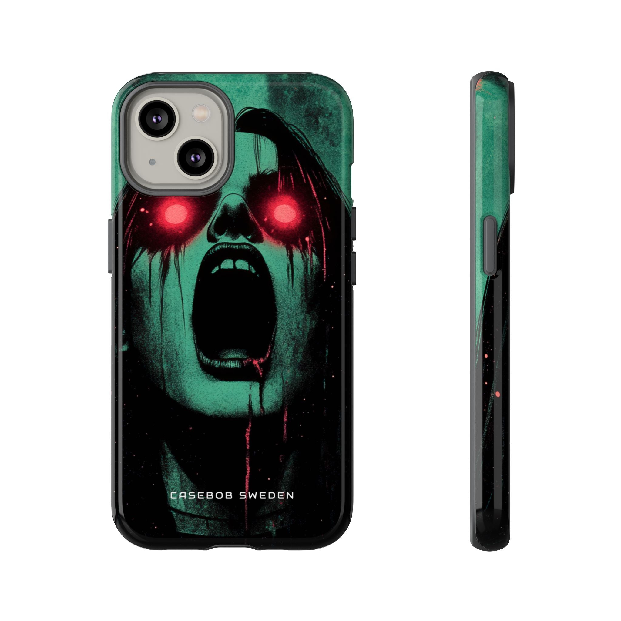 Haunting Glow of Gothic Eyes iPhone 14 - Tough Phone Case