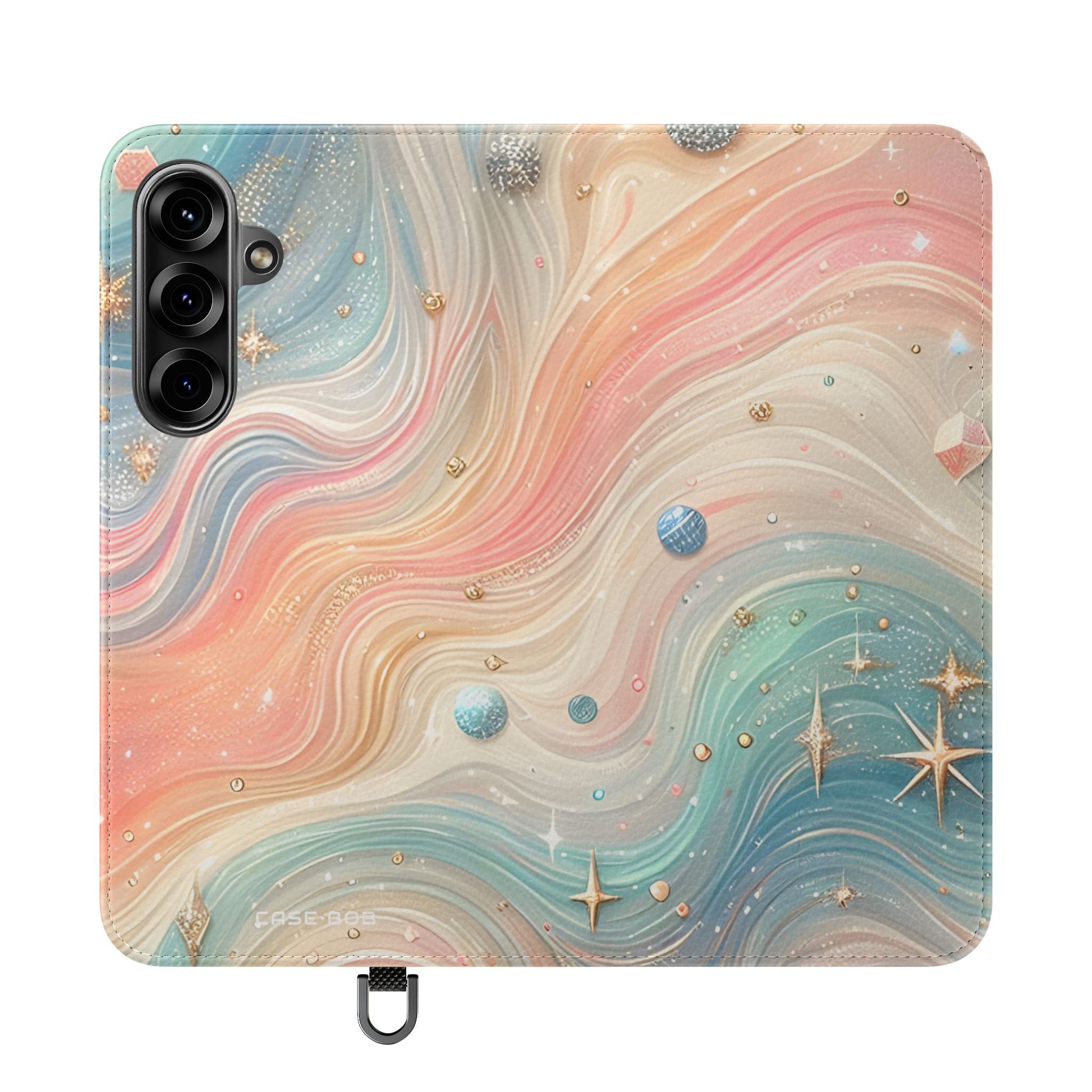 Celestial Waves - Samsung S25+ Case - Lompakko