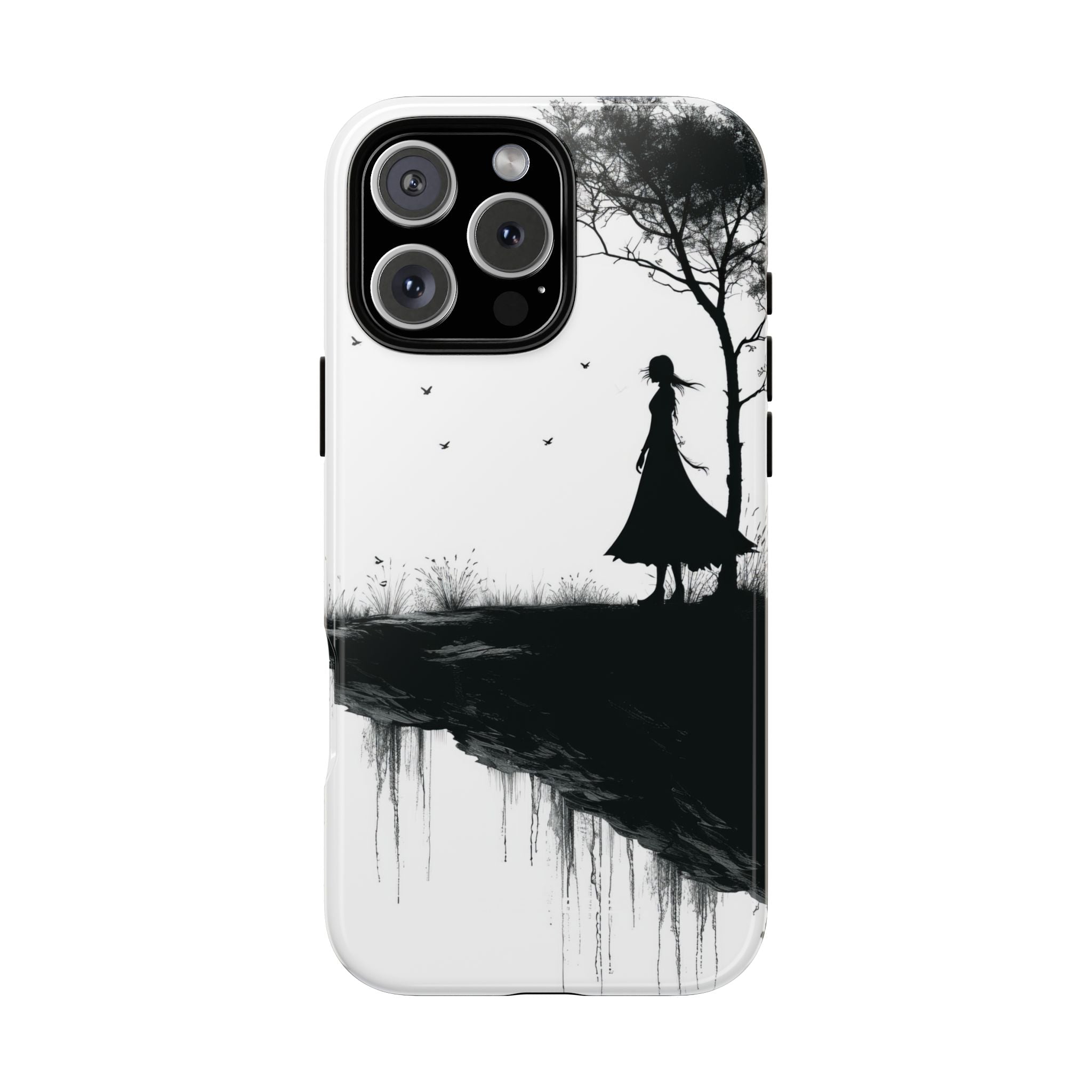 Cliffside Silhouette iPhone 16 Pro Max Case - Tough