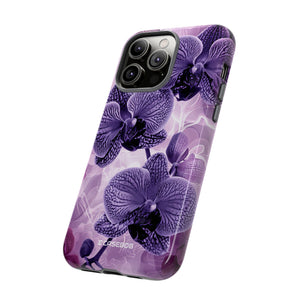 Strahlendes Orchideen-Design | Handyhülle für iPhone (Schutzhülle) 