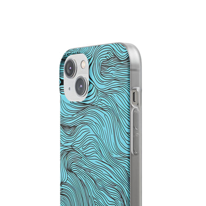 Wavy Serenity | Flexible Phone Case for iPhone