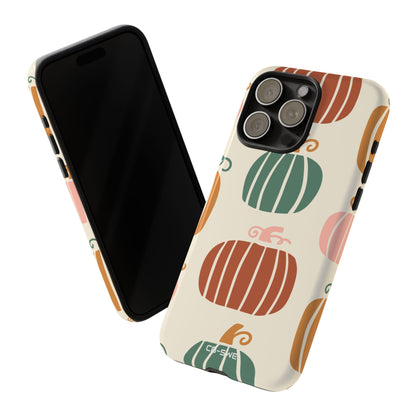 Whimsical Pumpkin Harmony - iPhone Case