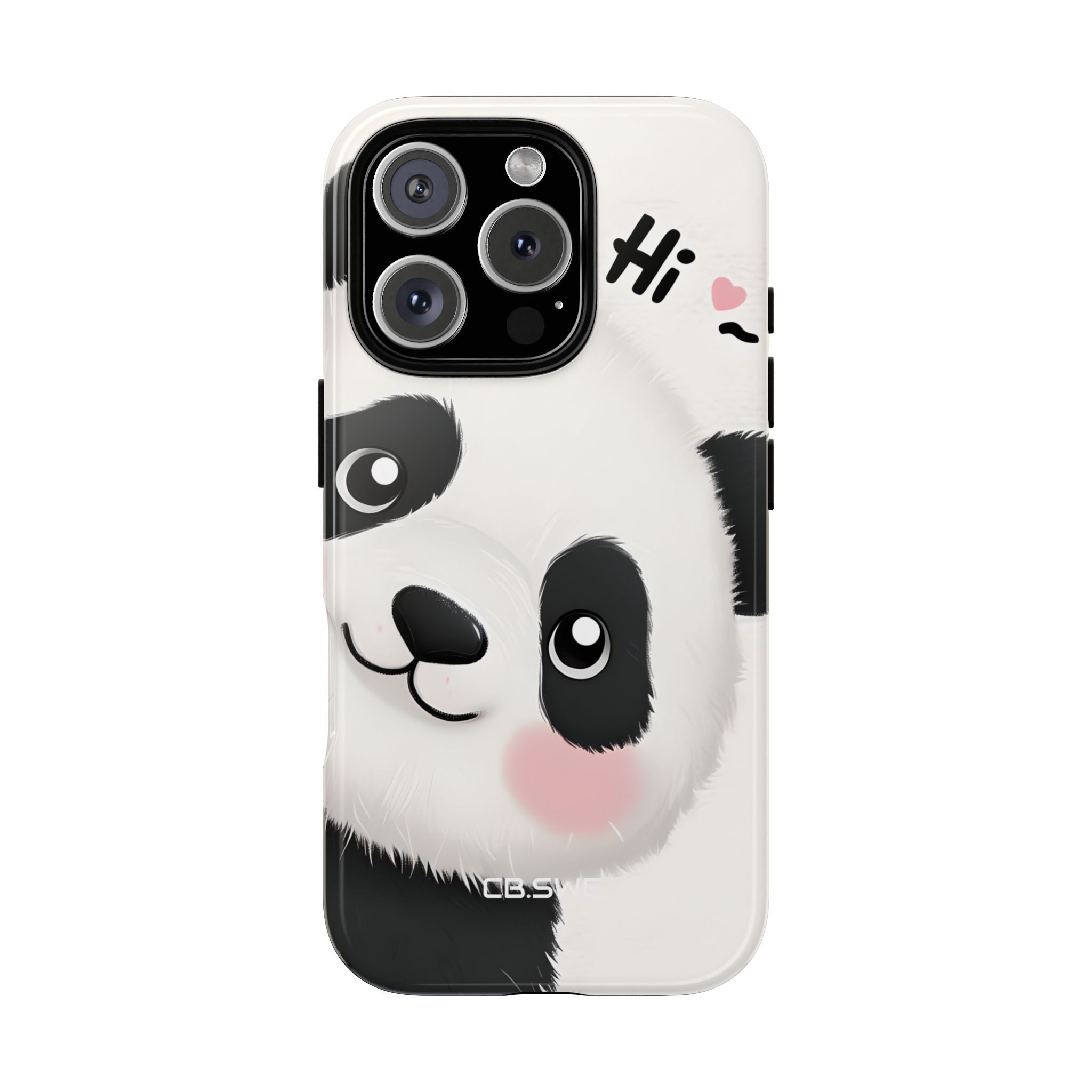 Entzückendes Panda-verspieltes Hi-Text-Telefon iPhone 16 - Robust