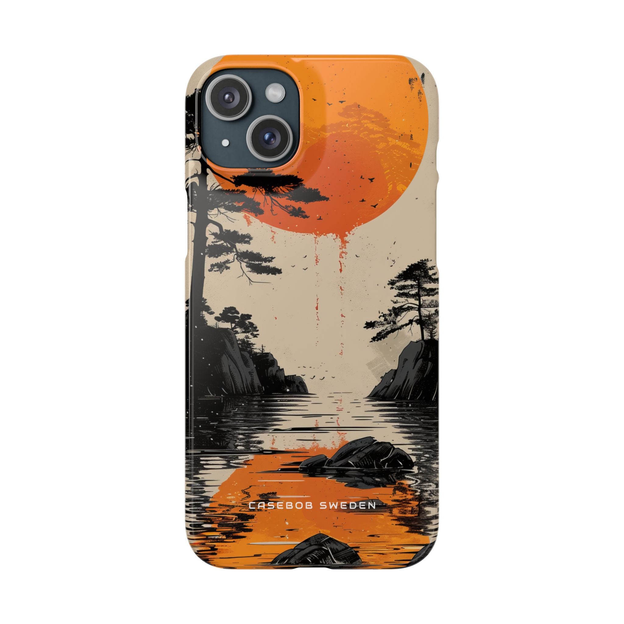 Zen Serenity Sunscape iPhone 15 - Slim Phone Case