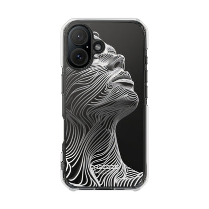 Fluid Face Lines iPhone 16 - Impact Clear+