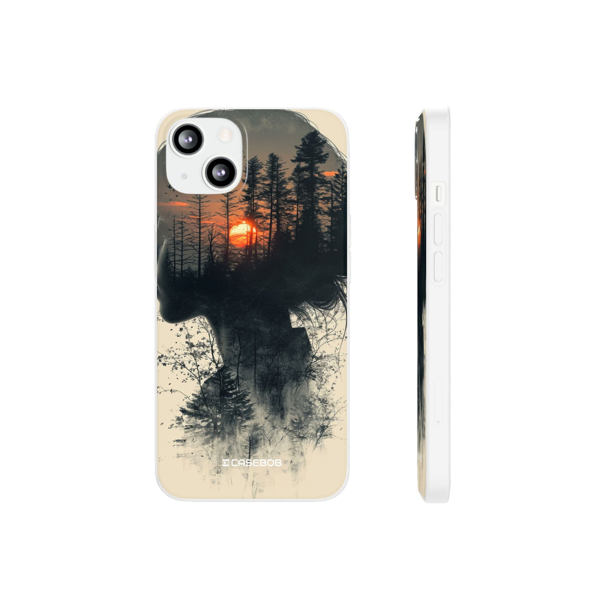 Tranquil Silhouette | Flexible Phone Case for iPhone