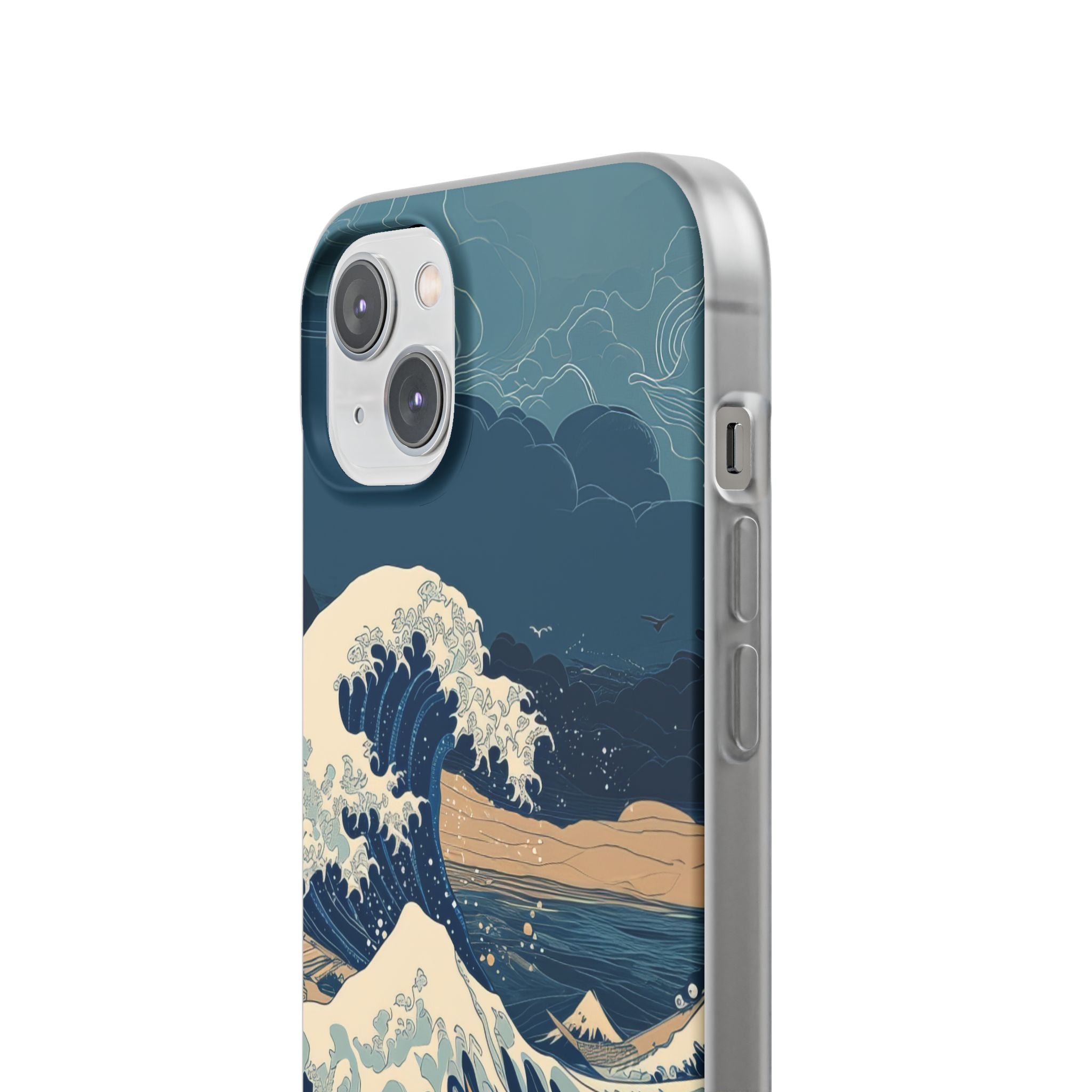 Cresting Blue Wave iPhone 14 Plus Case - Soft