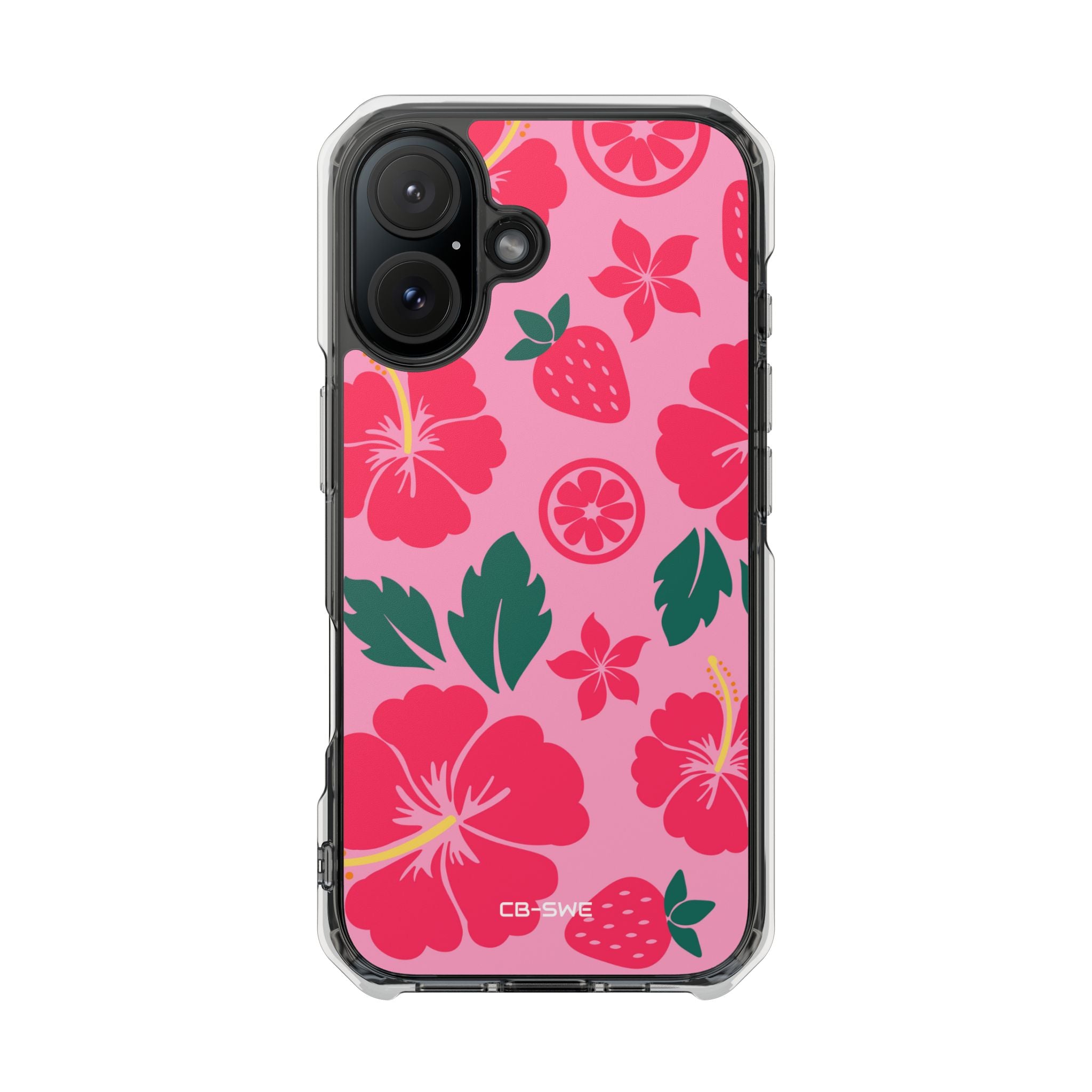Tropical Hibiscus Harmony iPhone Case - Impact