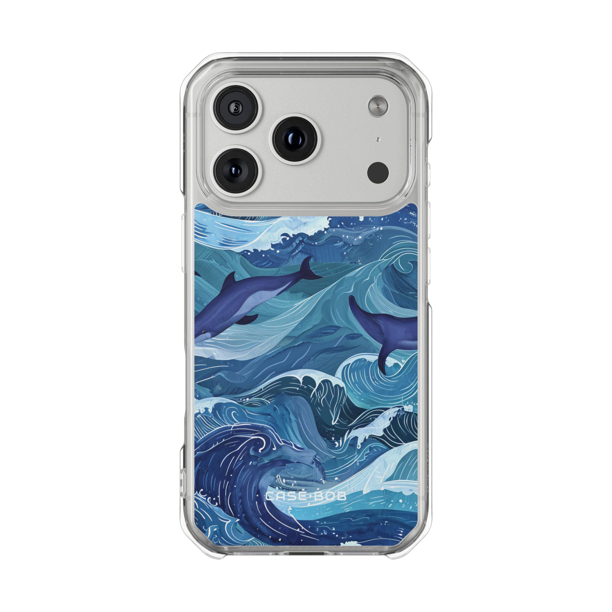 Blue Dolphins iPhone 17 Pro Case - Impact