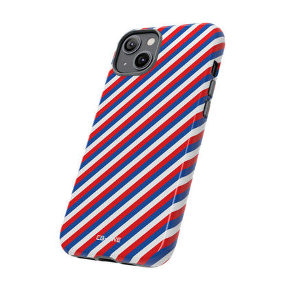Striped Freedom Wave - iPhone Case