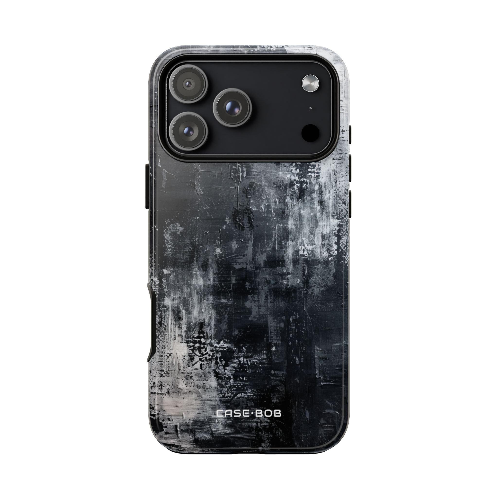Textured Blackscape iPhone 17 Pro Max Case - Tough