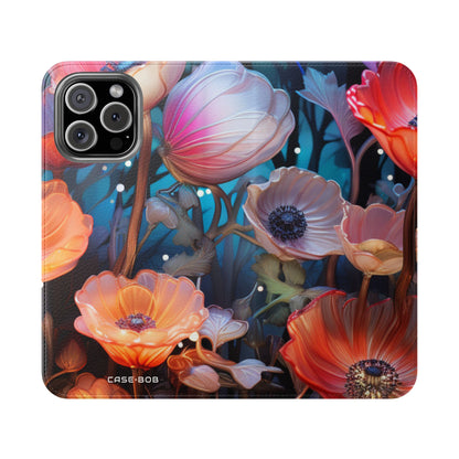 Glowing Petals - iPhone 16 Max Case - Wallet