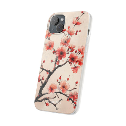 Blossom Shadow iPhone 15 Plus Case - Soft