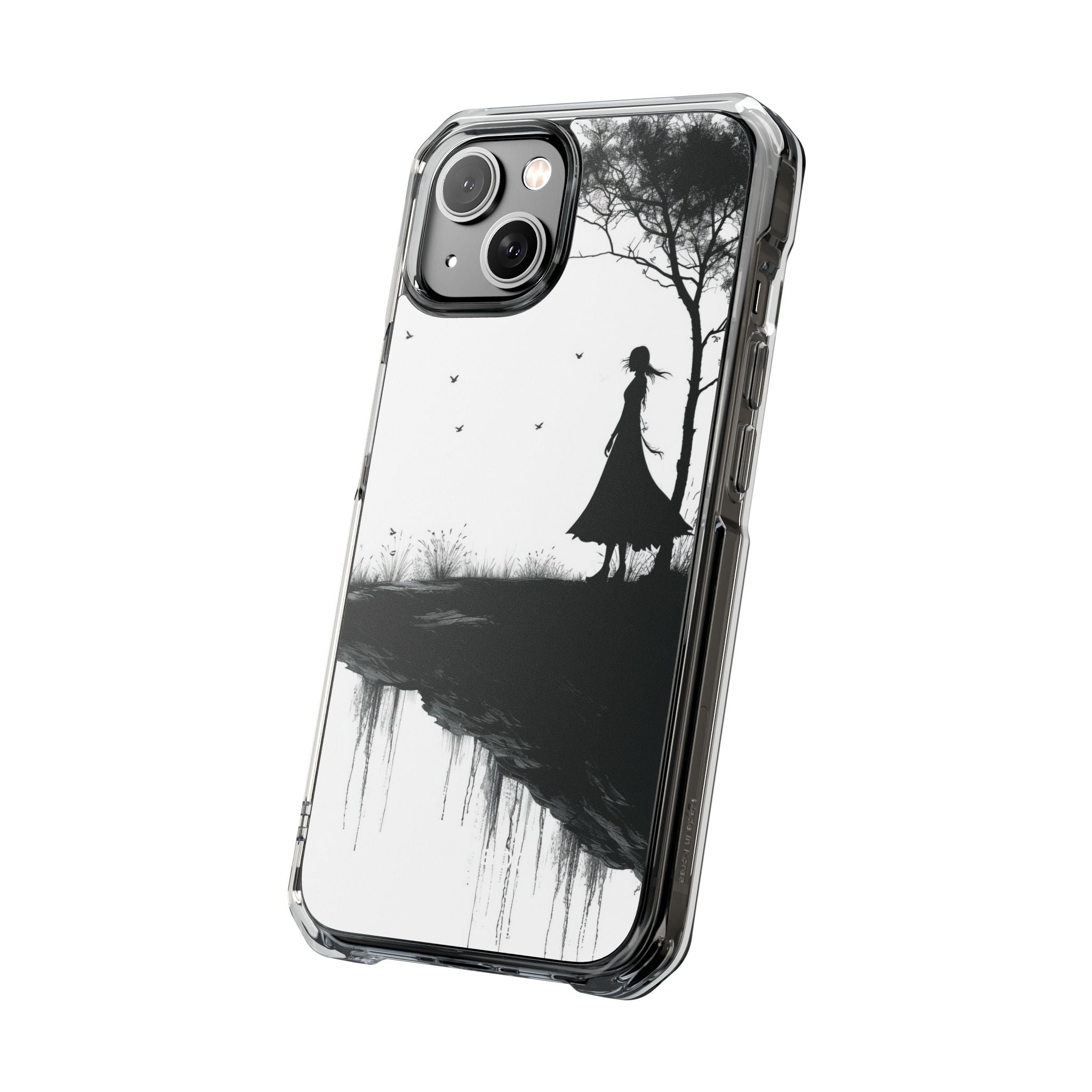 Cliffside Silhouette iPhone 14 Case - Impact