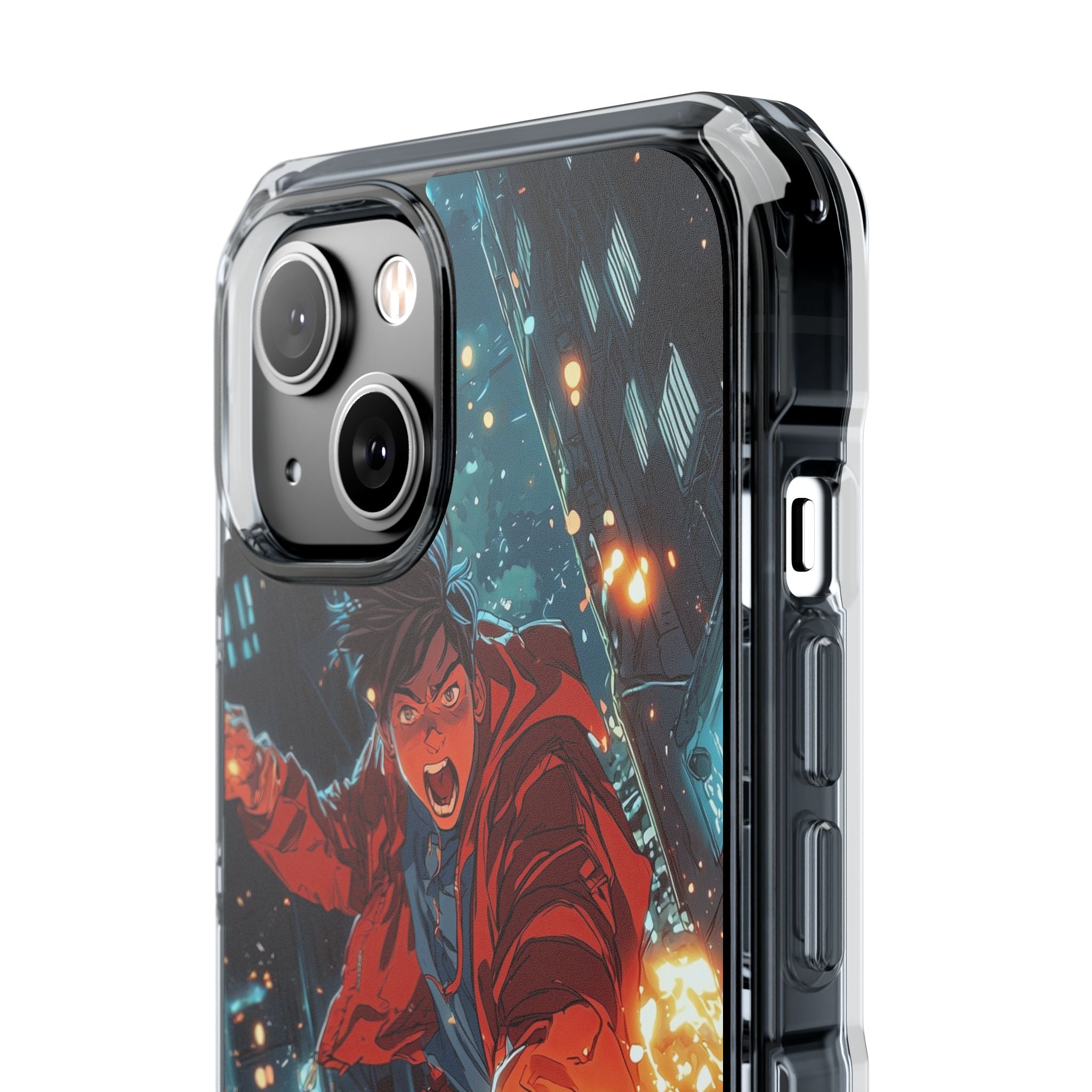 Flames Ignite Action iPhone Case - Impact