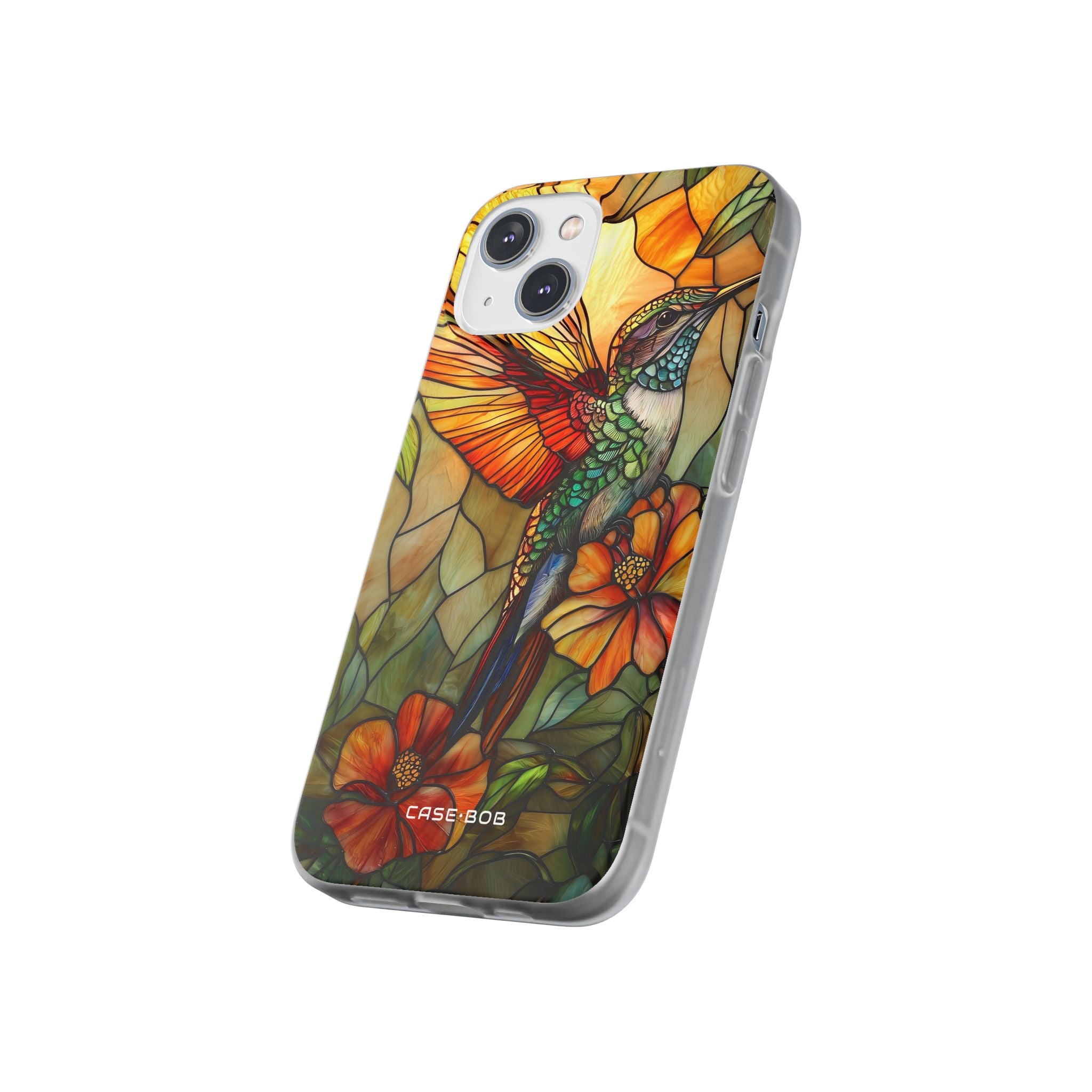 Hummingbird Radiance iPhone 14 Case - Soft