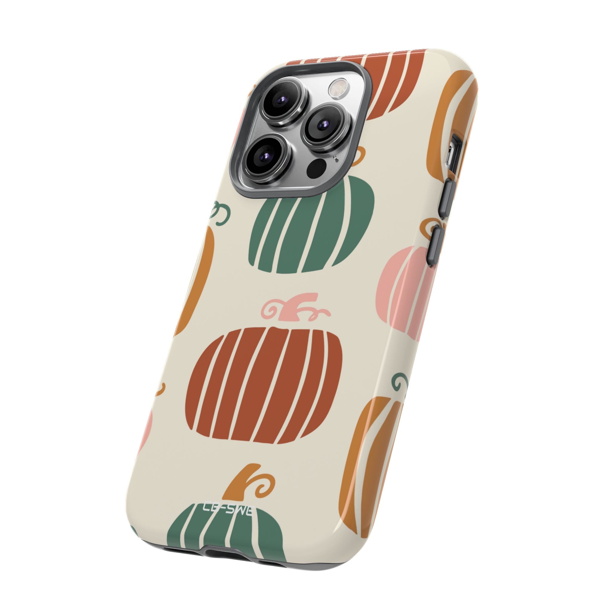 Whimsical Pumpkin Harmony - iPhone Case