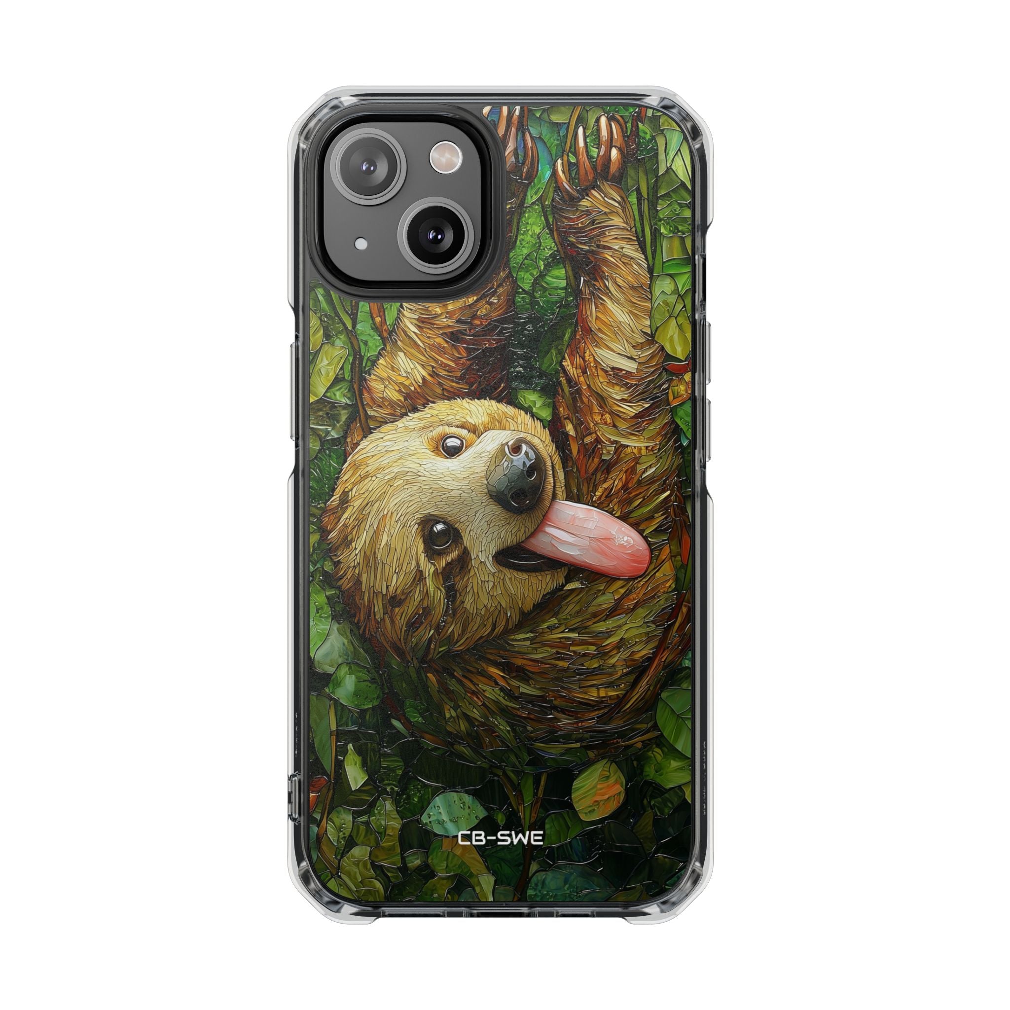 Sloth Hangs Playfully iPhone Case - Impact