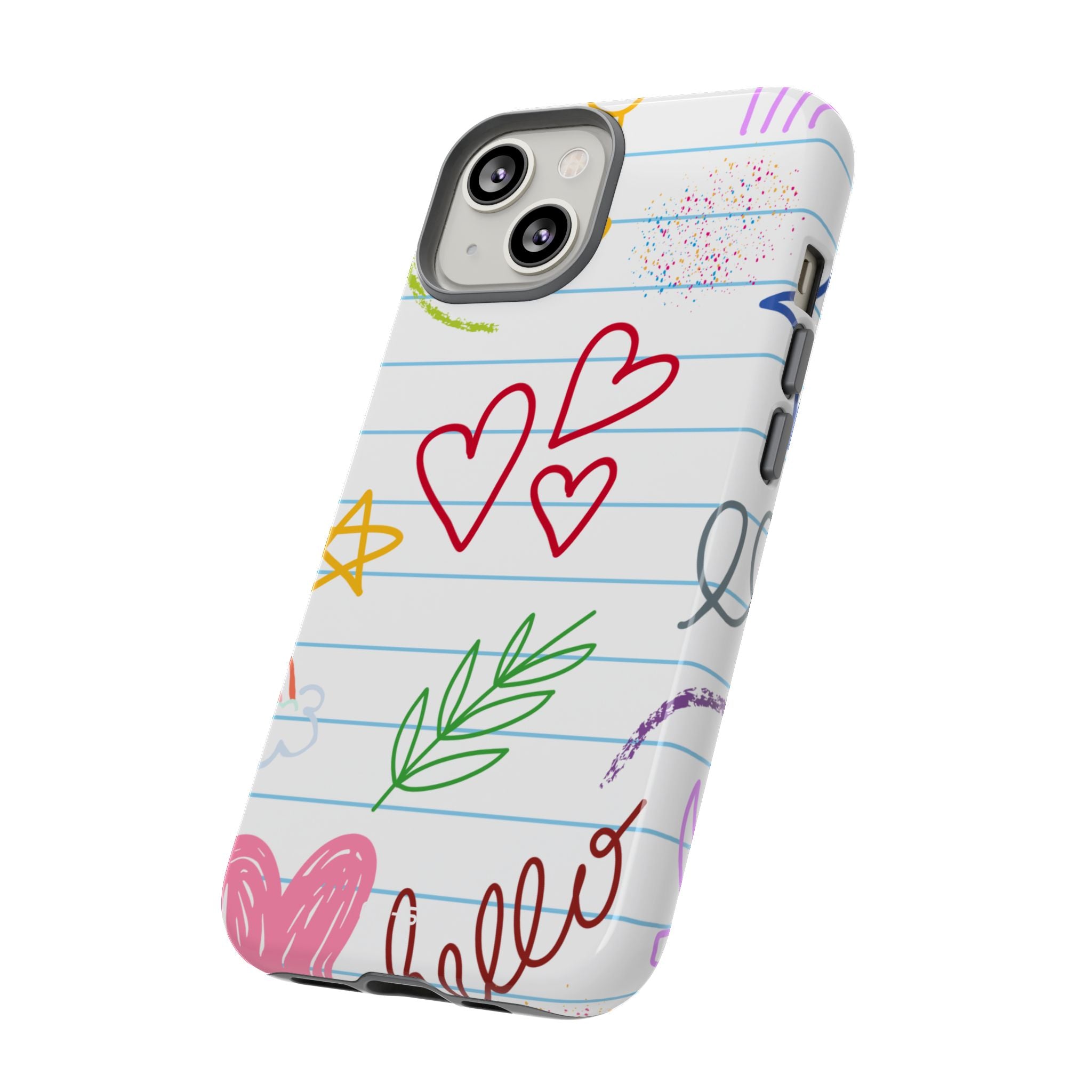 Hearts Dance Happily - iPhone Case