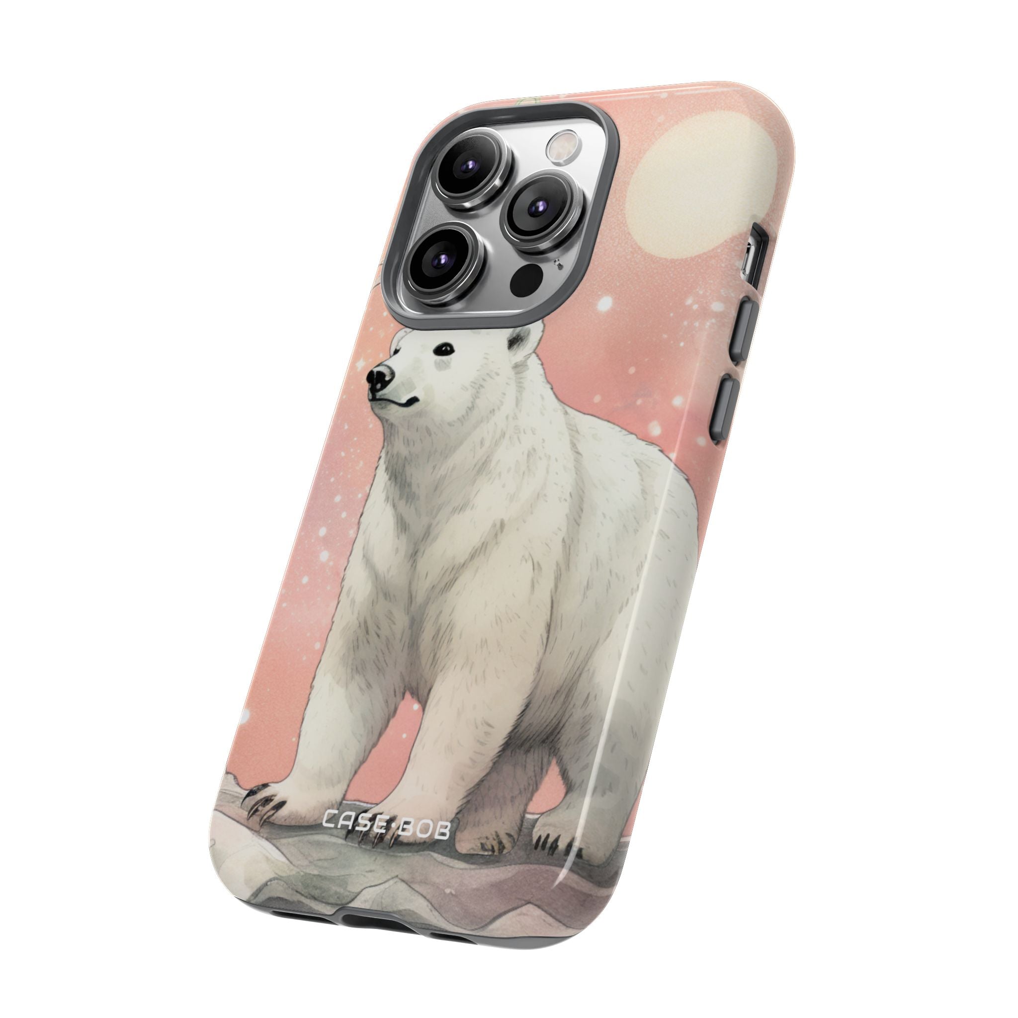Polar Bear Dream iPhone 14 Pro Case - Tough