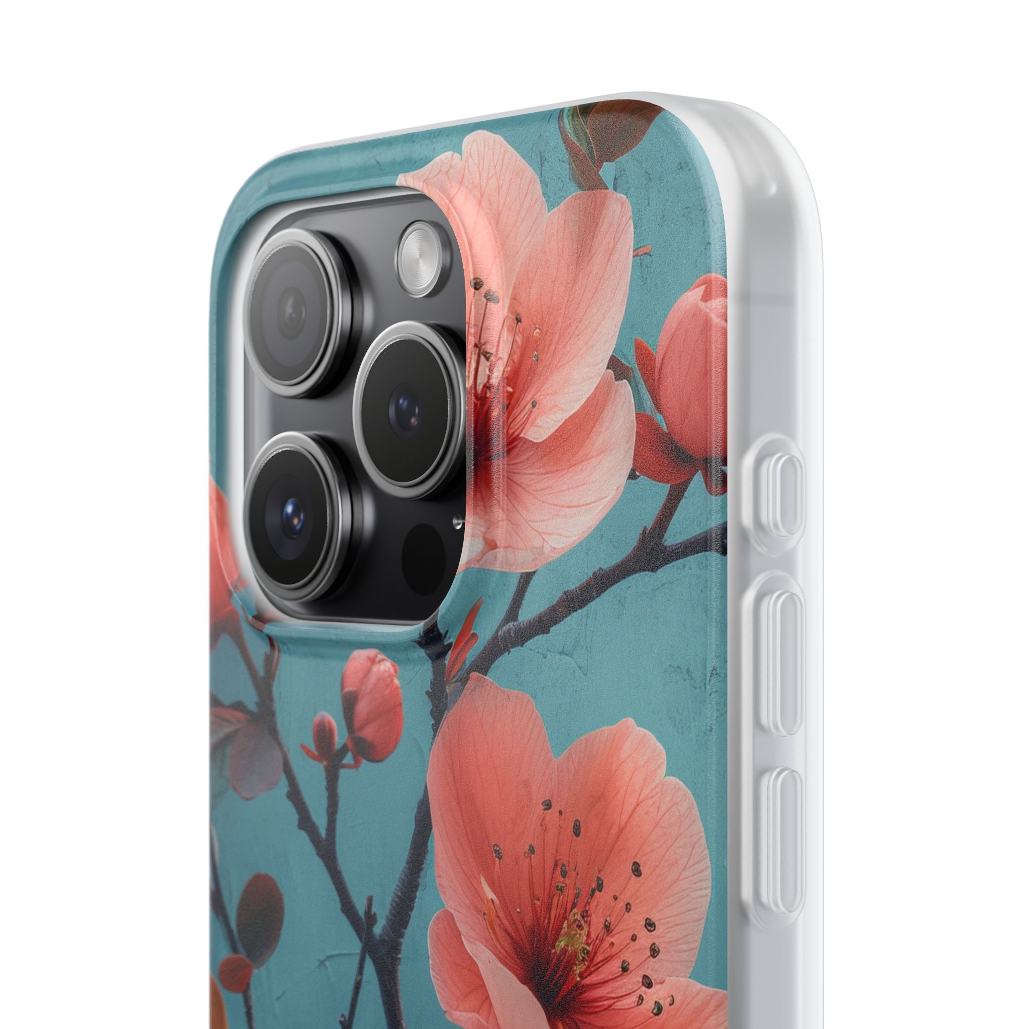 Floral Harmony Burst iPhone 15 - Flexi Phone Case