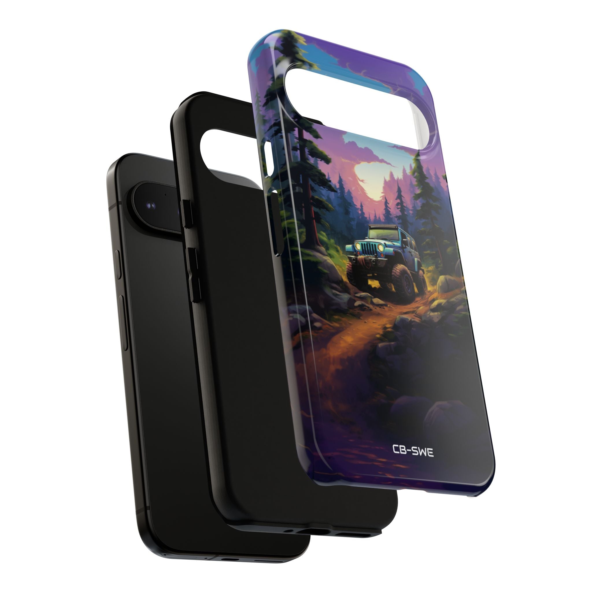 Sunset Forest Drive - Google Pixel Case