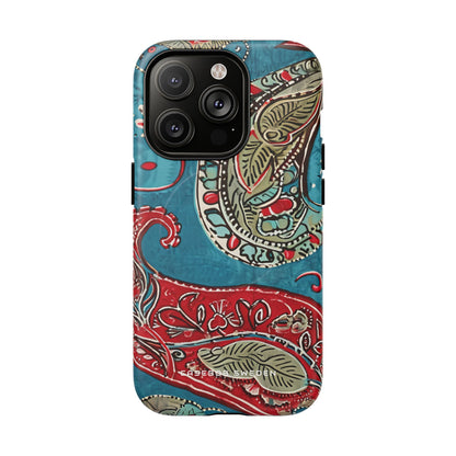 Vintage Paisley Elegance iPhone 14 | Tough+ Phone Case