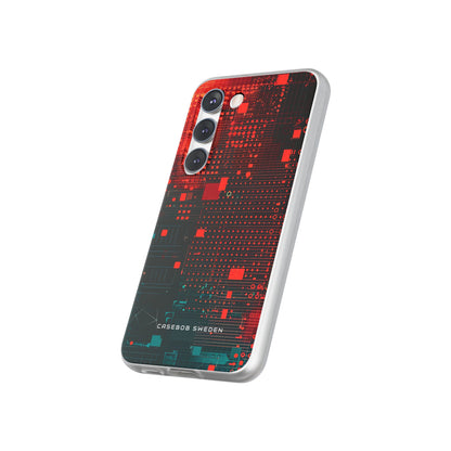 Gradient CyberFlux Samsung S23 - Flexi Phone Case