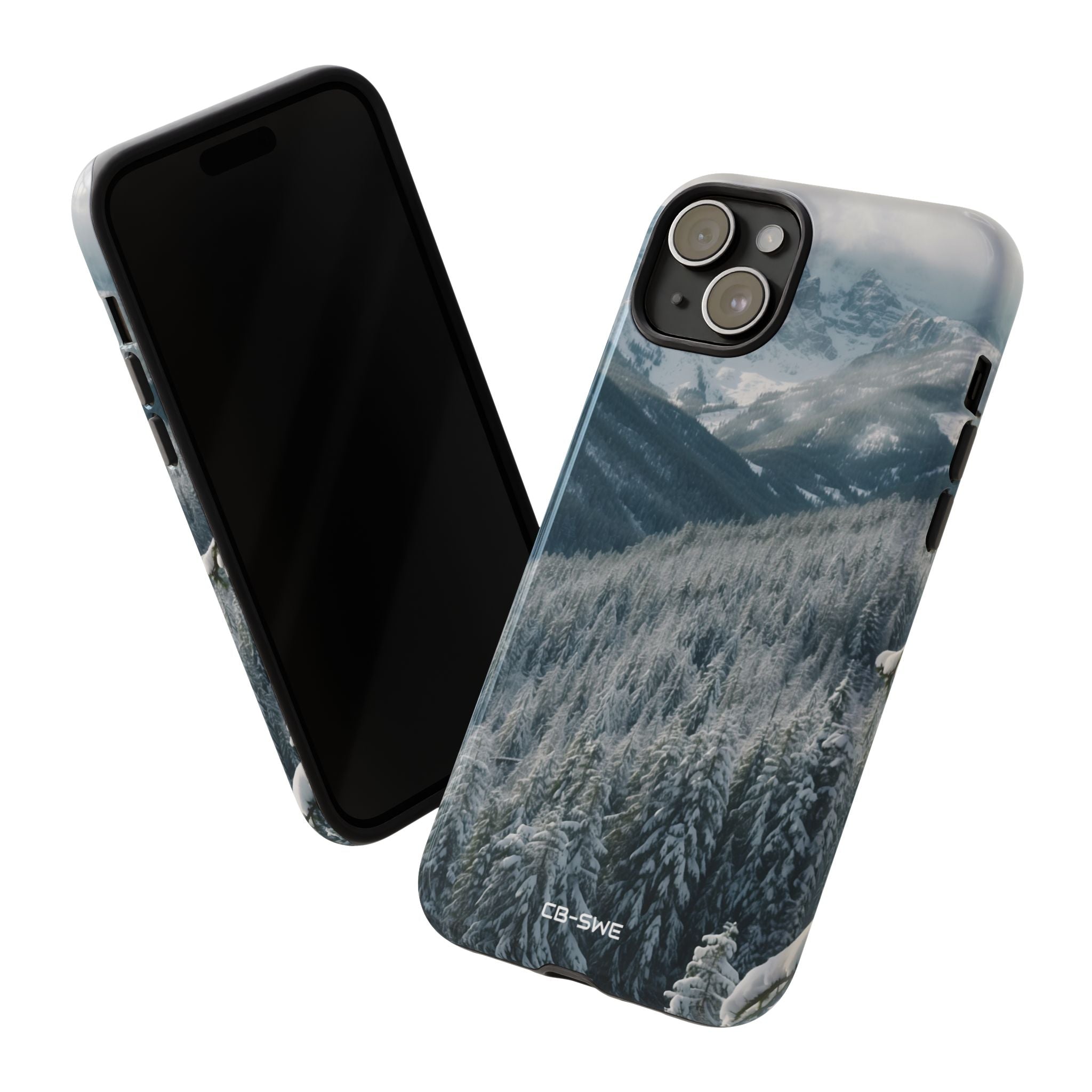 Snow Covers Peaks - iPhone Case