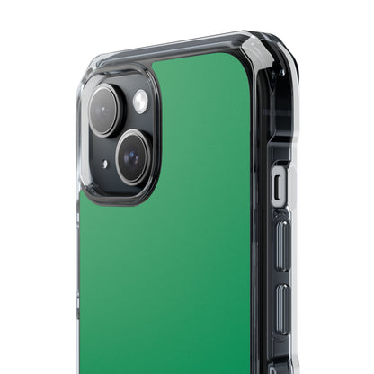 Shamrock Green - Clear Impact Case for iPhone