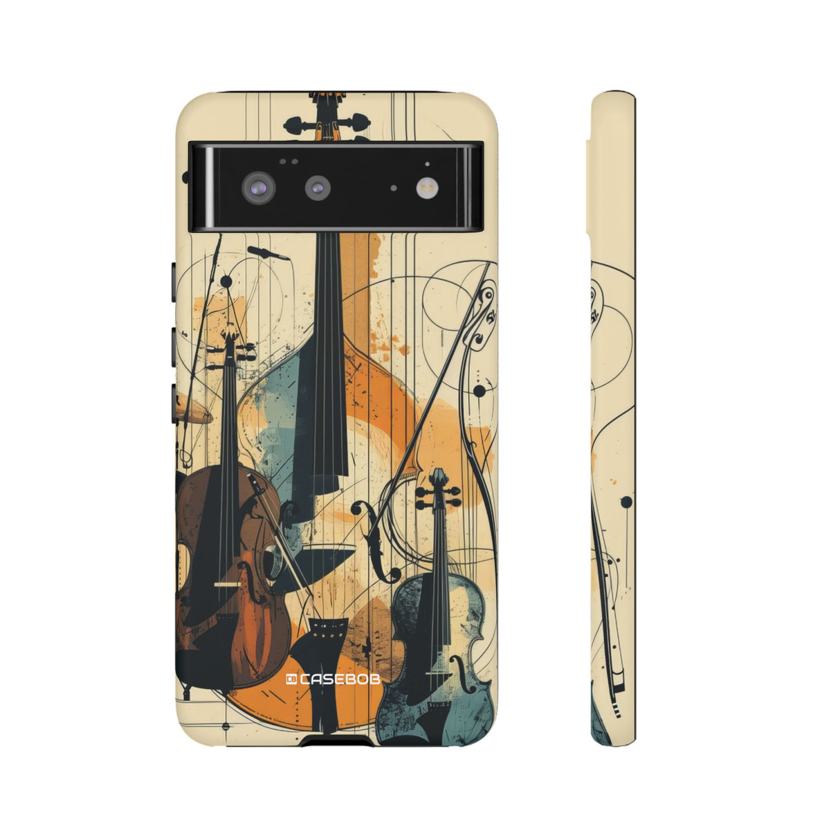 Strings in Motion | Protective Phone Case for Google Pixel