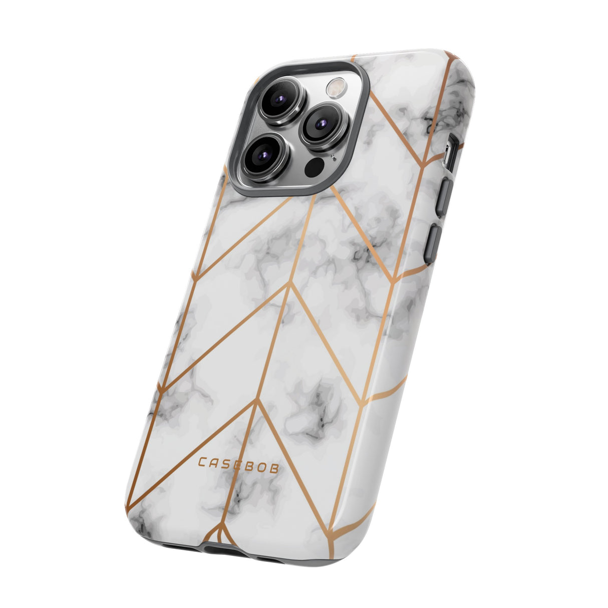 Golden Marble Phone Case - Protective - Protective Phone Case