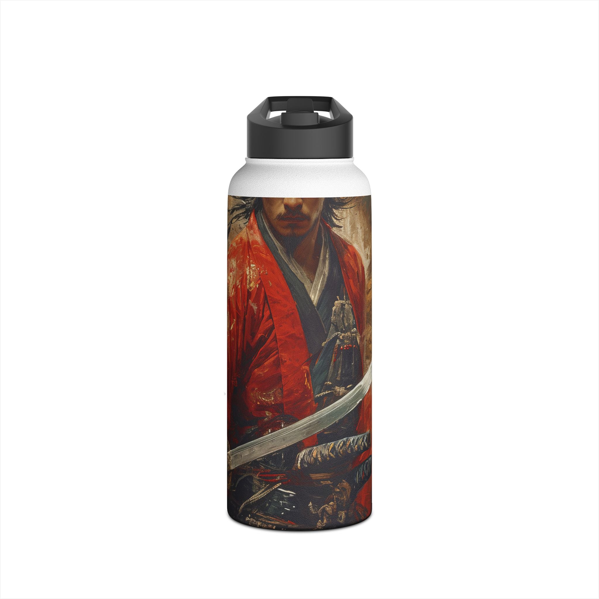 Crimson Samurai - Stainless Steel Water Bottle
