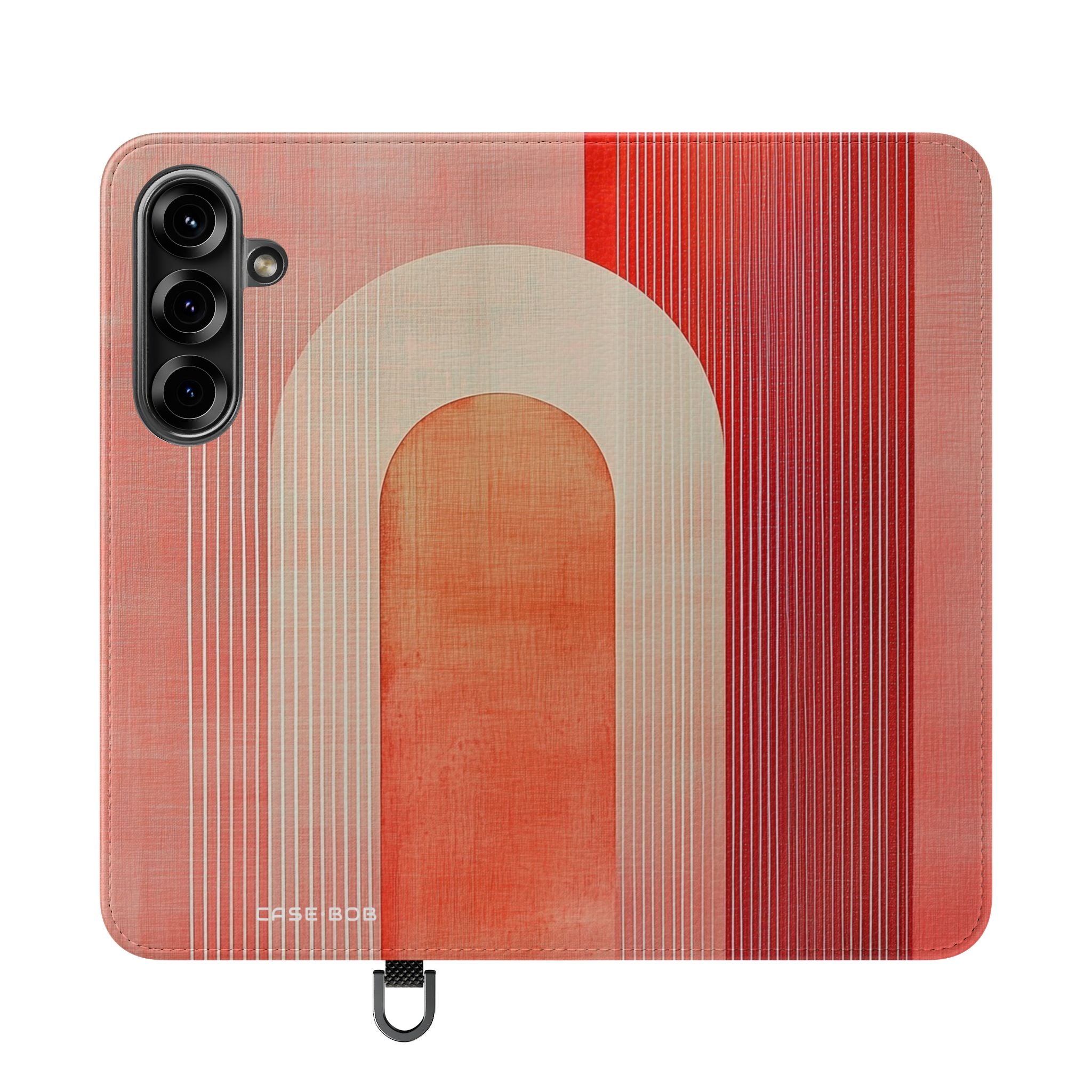 Crimson Archways - Samsung S25 Case - Wallet
