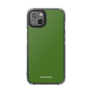 Sap Green | Phone Case for iPhone (Clear Impact Case - Magnetic)