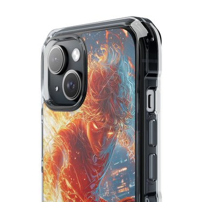 Flames Dance Wildly iPhone Case - Impact