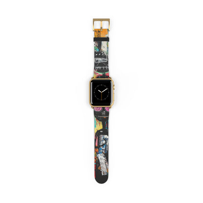 Wide-Eyed Faces - Watch Band