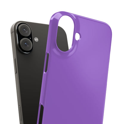 Amethyst Purple - Slim iPhone 16 Phone Case