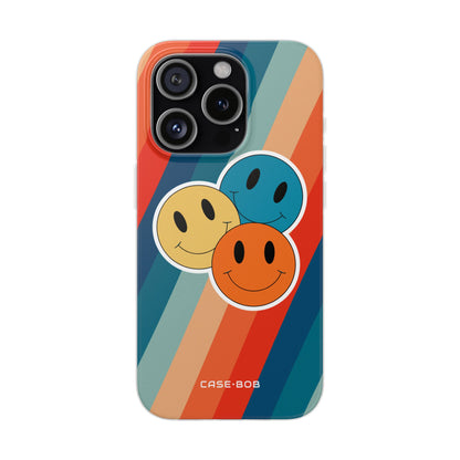 Triple Smile Breeze iPhone 15 Pro Case - Soft