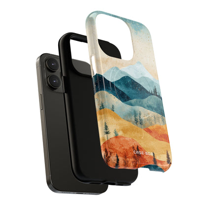 Moonlit Mountains iPhone 14 Pro Case - Tough+