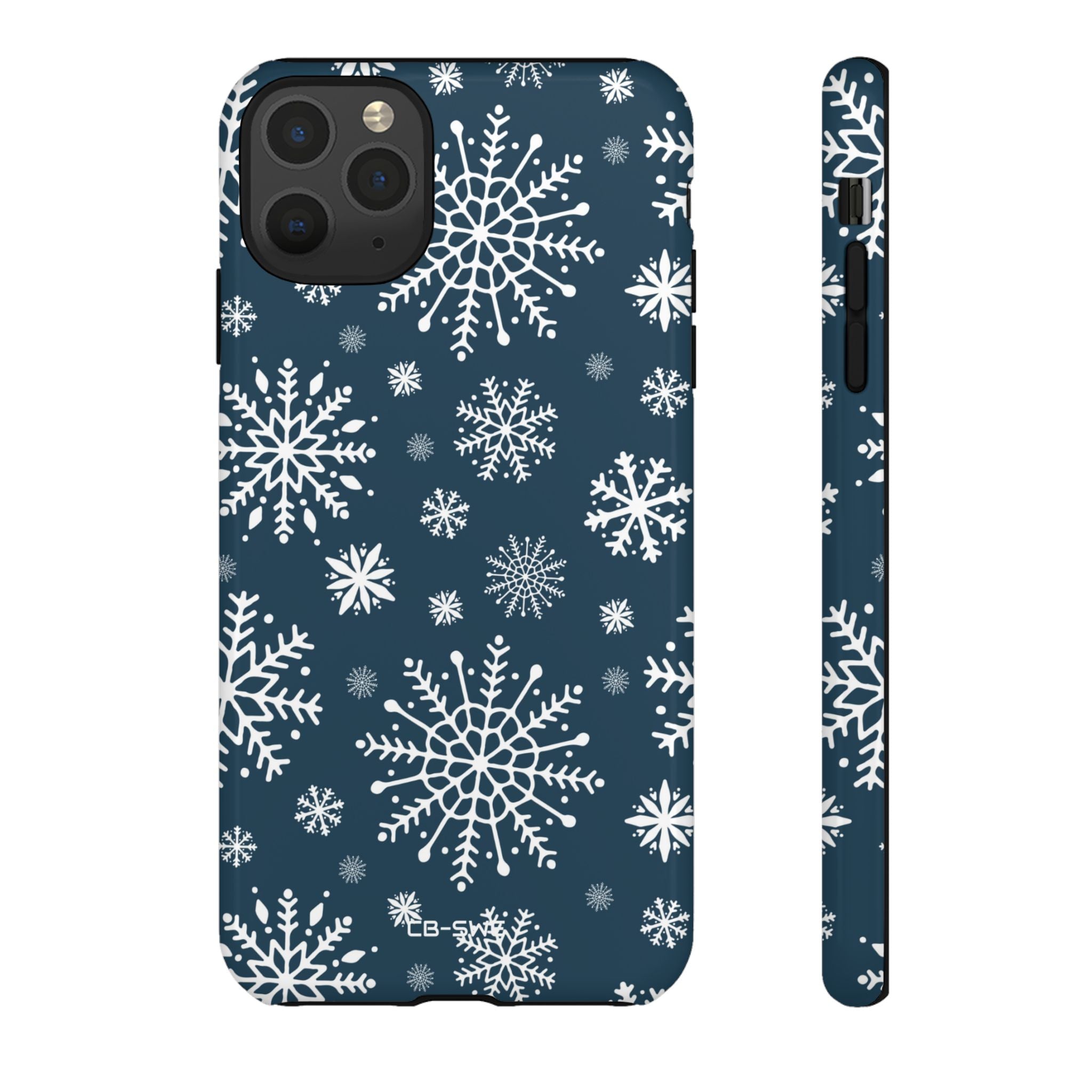 Snowflakes Dance Gracefully - iPhone Case