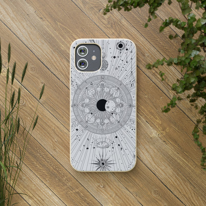 Celestial Mandala Mystique | Biodegradable Phone Case