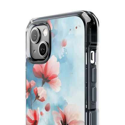 Pink Blossom Drift iPhone 14 Plus Case - Impact