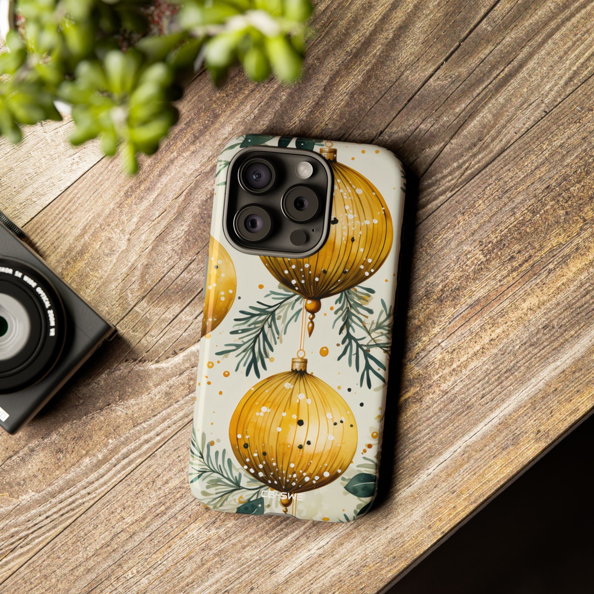 Golden Ornaments Shine - iPhone Case
