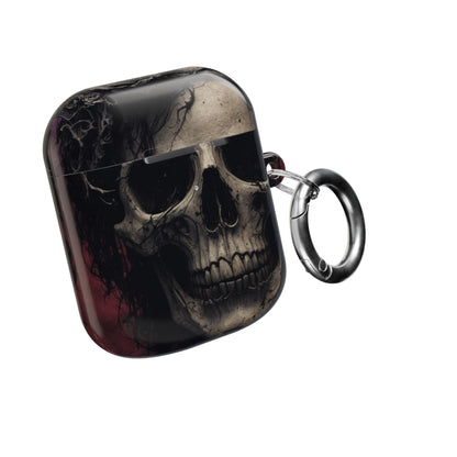 Winged Skull Rose - AirPods Case