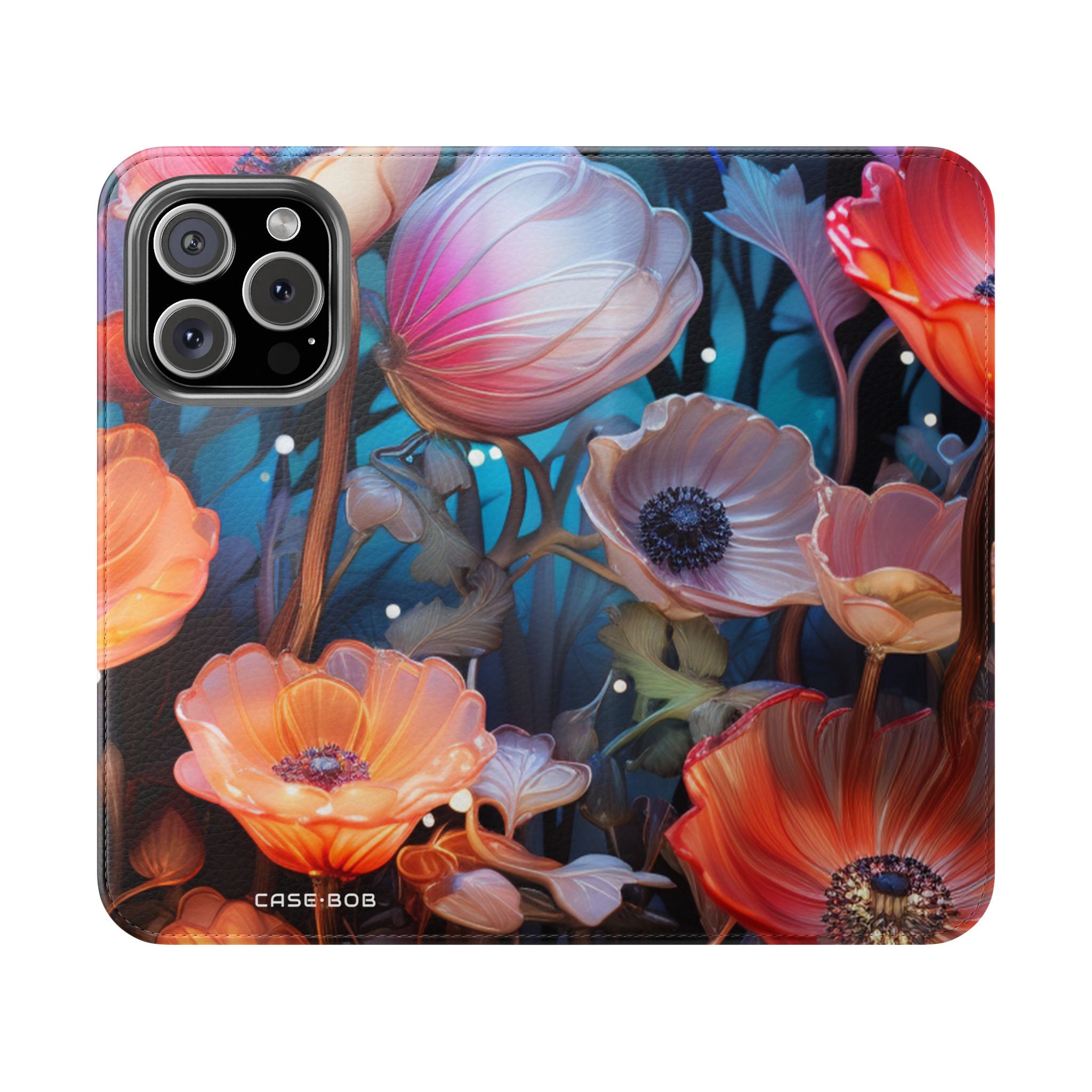 Glowing Petals - iPhone 16 Pro Case - Wallet