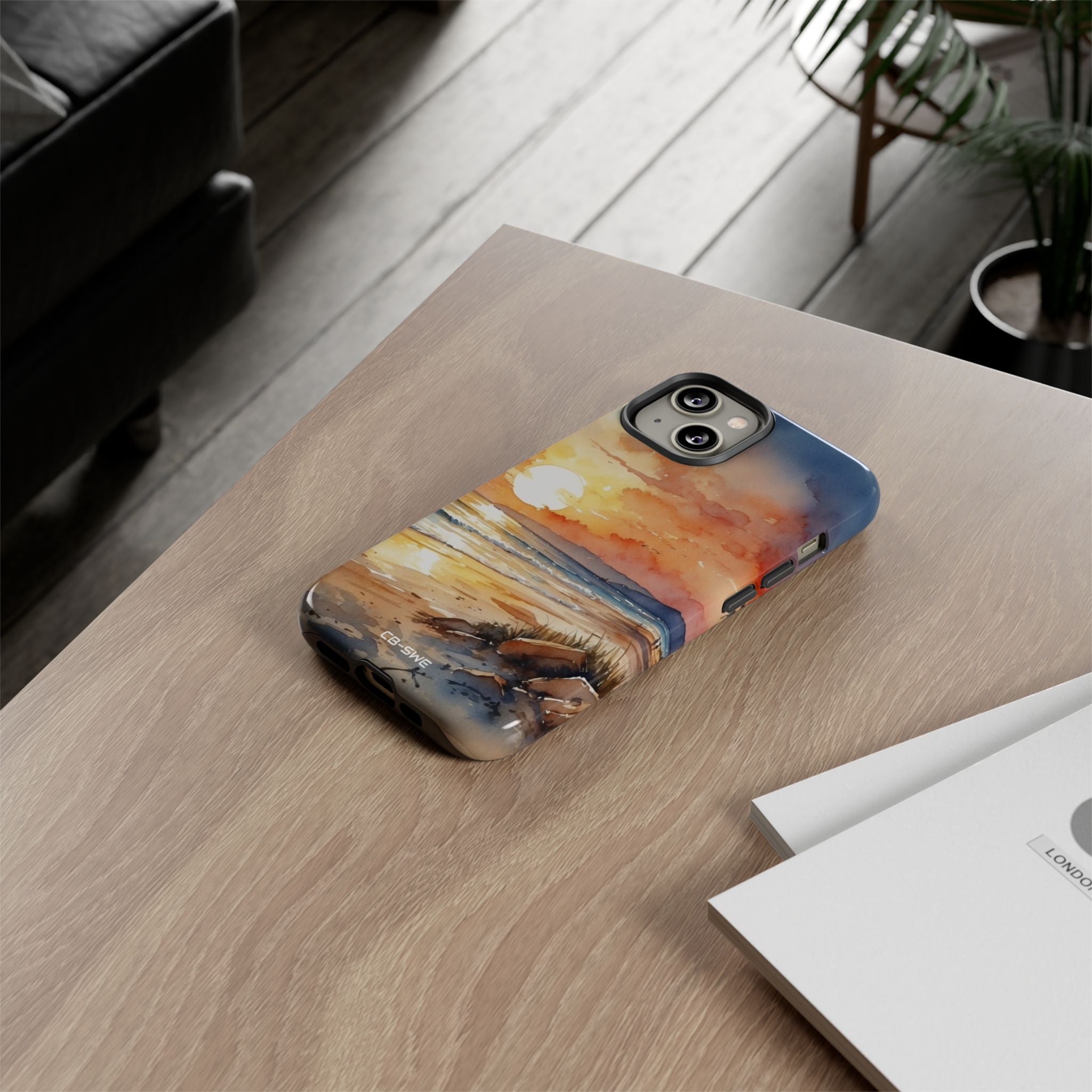 Sunset Dances Over - iPhone Case